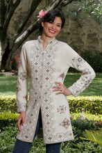 Lade das Bild in den Galerie-Viewer, WINTER PALACE - Mantel natur/bunt