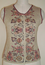 Lade das Bild in den Galerie-Viewer, CAPRICCIO - Short Vest beige/braun