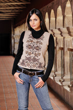 Lade das Bild in den Galerie-Viewer, CAPRICCIO - Short Vest beige/braun