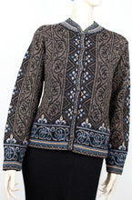 Lade das Bild in den Galerie-Viewer, SARA - Cardigan - grau/blau