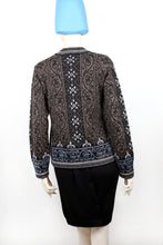 Lade das Bild in den Galerie-Viewer, SARA - Cardigan - grau/blau