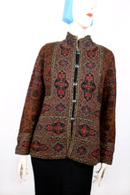 Lade das Bild in den Galerie-Viewer, BOHEMIA - Long Cardigan braun/bunt