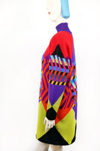 Lade das Bild in den Galerie-Viewer, OP-ART - Dress - lila/bunt