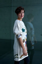 Lade das Bild in den Galerie-Viewer, FROGS - Dress - natur/bunt