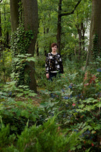 Lade das Bild in den Galerie-Viewer, ENRIQUETA - Cardigan - schwarz/weiß